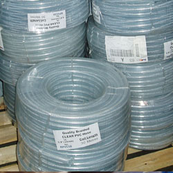 Nylon Braided Clear PVC Hose